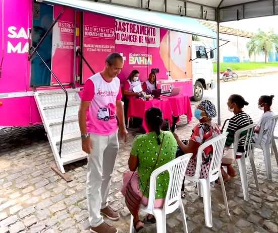 Camacã: Prefeitura e Governo do Estado deram início ao mutirão de Mamografia gratuito

